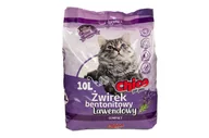 Żwirek dla kotów - Chico Żwirek Bentonitowy Compact Lawenda 10L - miniaturka - grafika 1