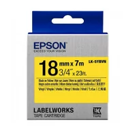 Papier do drukarek - Epson LK-5YBVN - label tape - 1 roll(s) - Roll (1.8 cm x 7 m) C53S655028 - miniaturka - grafika 1