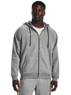 Bluzy męskie - Under Armour Bluza "Rival" w kolorze szarym - miniaturka - grafika 1