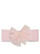 Czapki dla dzieci - Jamiks Opaska materiałowa Francine JLG063 Różowy - miniaturka - grafika 1