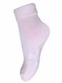 Skarpetki dla dzieci - Dziewczęce skarpetki bezuciskowe różowe KidsMed Milusie - MILUSIE - miniaturka - grafika 1