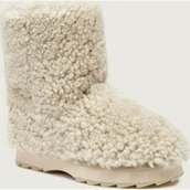 Śniegowce damskie - EMU Australia Śniegowce Sharky Lo Teddy | shearling - miniaturka - grafika 1