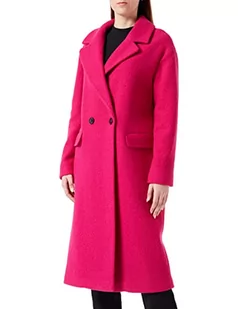 Gerry Weber Damski płaszcz 850012-31120 wełna, różowy (Hot Pink), 36 (DE) - Płaszcze damskie - miniaturka - grafika 1