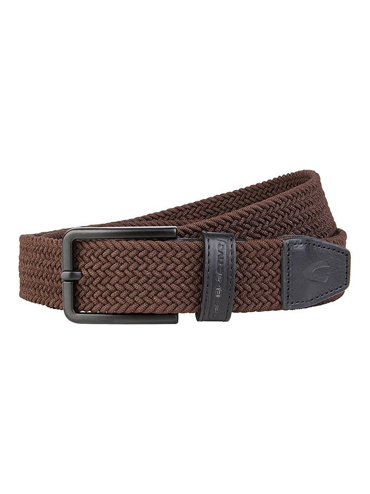 Camel Active Pasek w kolorze ciemnobrązowym