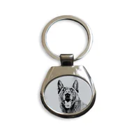 Breloki - Owczarek belgijski, Malinois Brelok zdjęcie grawer - miniaturka - grafika 1