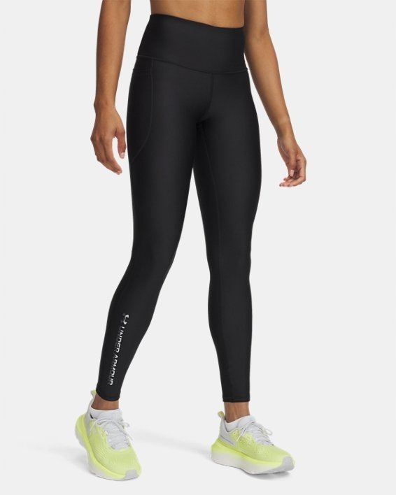 LEGGINSY DAMSKIE TRENINGOWE UNDER ARMOUR SZYBKOSCHNĄCE TECH BRANDED S