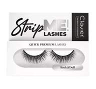 Sztuczne rzęsy i akcesoria - Clavier Quick Premium Lashes rzęsy na pasku Rock&Doll 804 - miniaturka - grafika 1