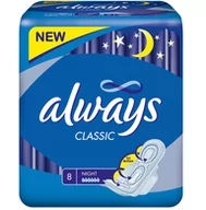 Podpaski - Always CLASSIC NIGHT SINGLE 8SZT - miniaturka - grafika 1