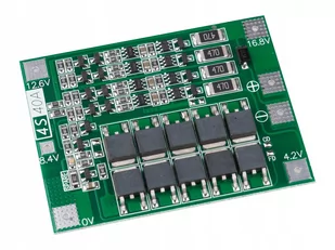 Ładowarka PCB BMS Li-Ion 18650 4S 16,8V 40A 80A - Ładowarki samochodowe - miniaturka - grafika 1