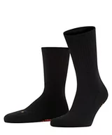Skarpetki damskie - FALKE Uniseks Skarpety Walkie Light U SO Wełna Merynosa jednokolorowe 1 Para, Czarny (Black 3000), 44-45 - miniaturka - grafika 1
