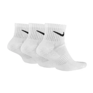 Skarpety Nike Everyday Cushion Ankle 3Pak M SX7667 (kolor Biały, rozmiar 42 - 46) - Skarpetki damskie - miniaturka - grafika 1