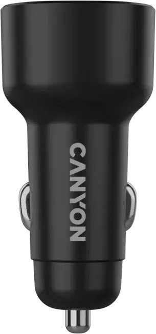 Ładowarka Canyon OnDrive 48 USB-A USB-C 48 W czarny - Auto ładowarka CNE-CCABR3AC 5291485019648