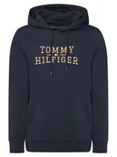 Bluzy męskie - Tommy Hilfiger Bluza Icon Intechno MW0MW42528 Granatowy Regular Fit - miniaturka - grafika 1
