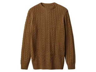 esmara Men Sweter męski z bawełną (Brązowy, XXL (60/62)) - Swetry męskie esmara Men Sweter męski z bawełną (Brązowy, XXL (60/62)) - Swetry męskie - miniaturka - grafika 1