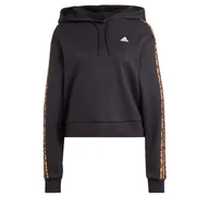 Bluzy damskie - adidas Bluza damska ze zwierzętami, Czarny/Magiczny Beżowy, L - miniaturka - grafika 1