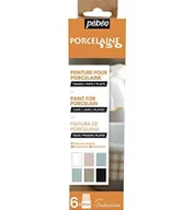 Farby i media malarskie - PEBEO Farby do Porcelany Kredowe Pebeo Porcelaine 150 kpl. 6X20 ml 756473 - miniaturka - grafika 1