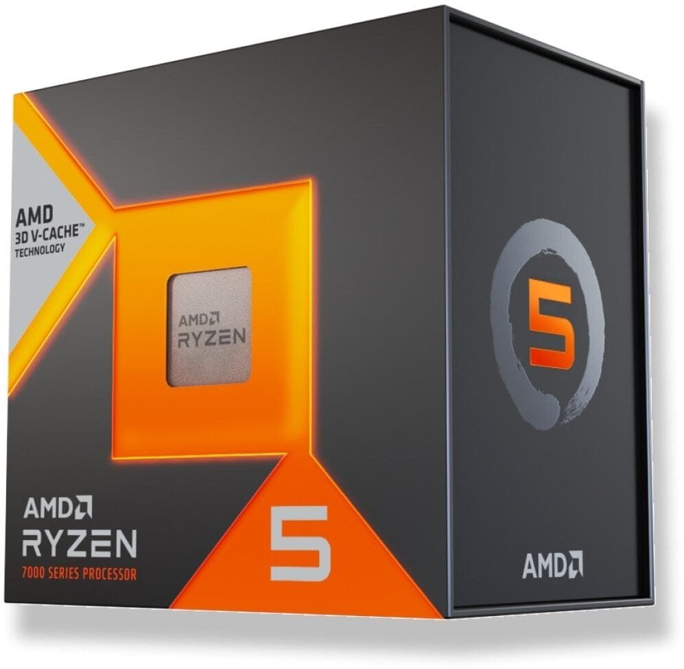 AMD Ryzen 5 7500X3D procesor 4 GHz 96 MB L3 BOX 100-000001904BOX