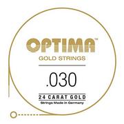 Struny gitarowe  - Optima Akustik Gitarre 24k Gold Struny Einzelsyite .030W - miniaturka - grafika 1