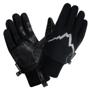 Męskie Rękawiczki ELBRUS KIANI POLARTEC M000141683 – Czarny - Rękawiczki sportowe męskie - miniaturka - grafika 1