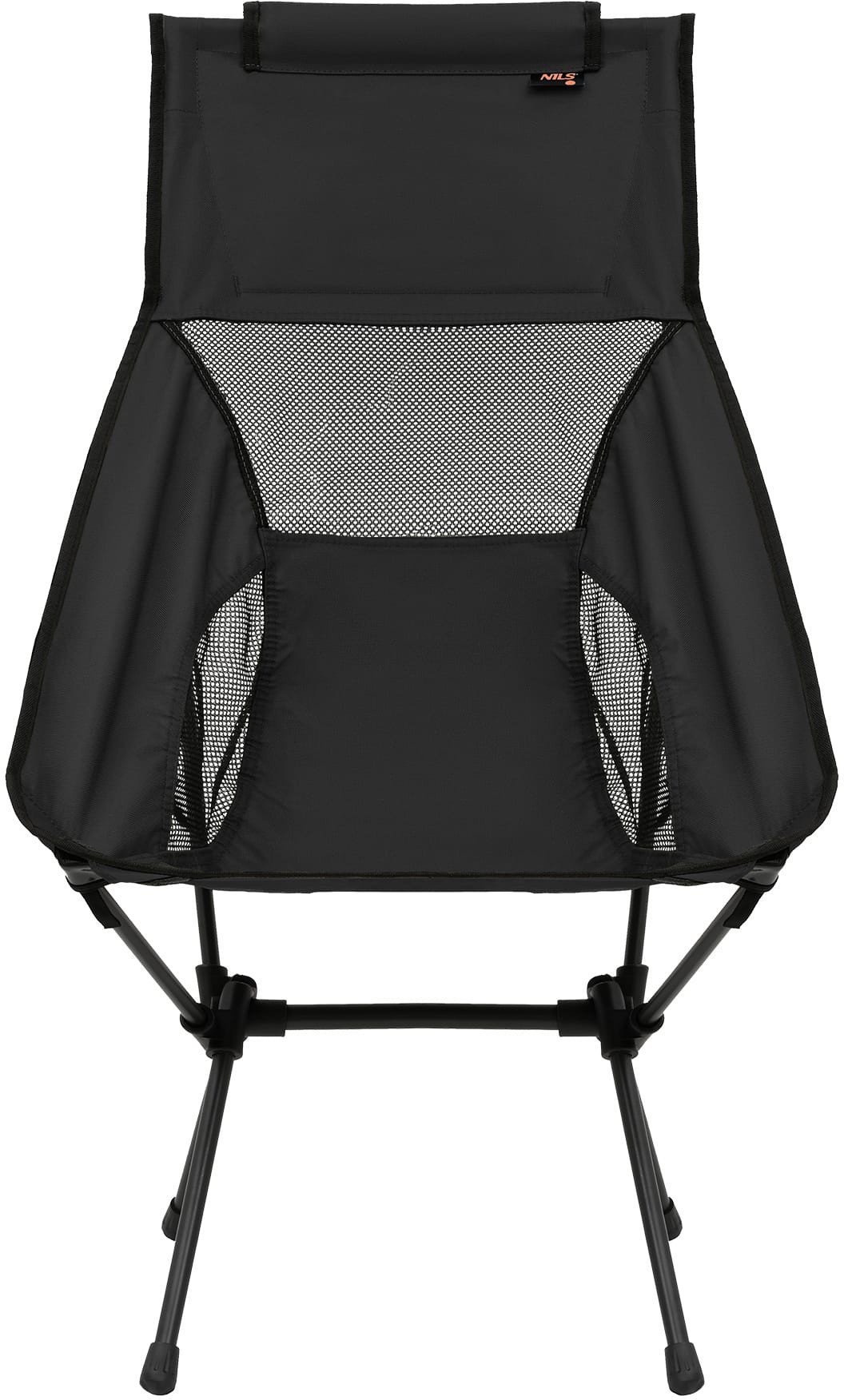 NC3321 KRZESŁO SKŁADANE ULTRALIGHT BLACK NILS CAMP