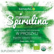 Suplementy diety - kenayAG Spirulina organiczna w proszku (200 g) KenayAG 077B-59654 - miniaturka - grafika 1