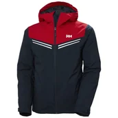 Kurtki narciarskie - Helly Hansen Apine Insulated, kurtka narciarska, męska, granatowa - miniaturka - grafika 1