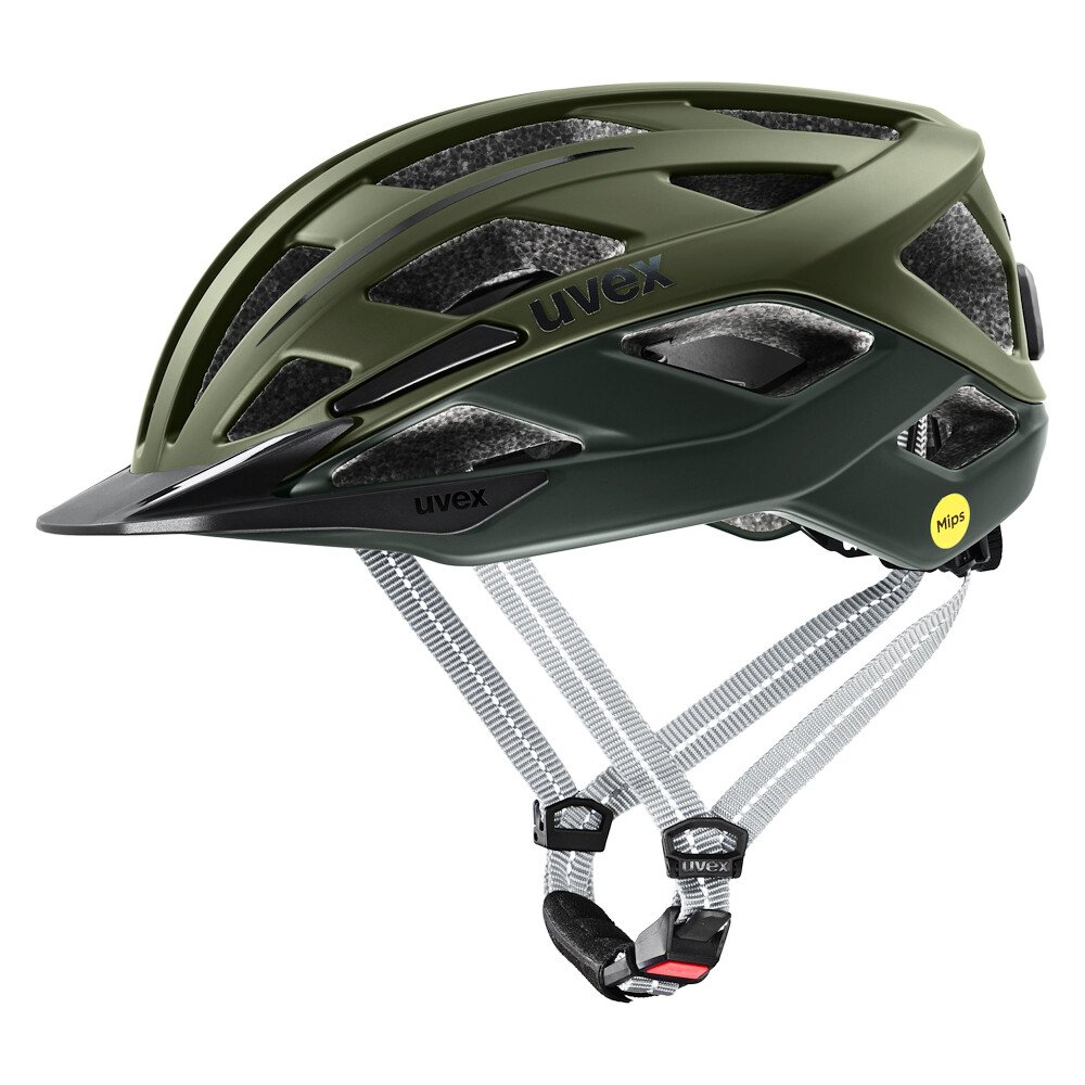 Kask rowerowy Uvex City I-Vo 2 Mips Dark Olive - Forest Matt (S4106630200) 52 - 57 cm