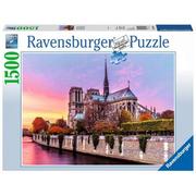 Puzzle - Ravensburger 1500 ELEMENTÓW Malownicze Notre Dame 163458 - miniaturka - grafika 1