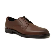 Półbuty męskie - Tommy Hilfiger Skórzane półbuty CORE RWB HILFIGER LTH - miniaturka - grafika 1