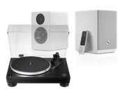 Gramofony - Audio-Technica AT-LP5X (czarny) + A28 W (biały) - miniaturka - grafika 1