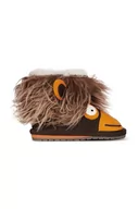Buty dla chłopców - Emu Australia śniegowce zamszowe dziecięce Orangutan Walker kolor brązowy - miniaturka - grafika 1