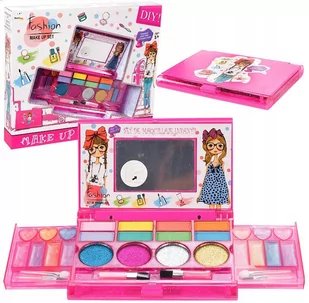 Malplay, Zestaw Do Malowania Makijażu Z Lusterkiem Składany - Pozostałe akcesoria do makijażu - miniaturka - grafika 1