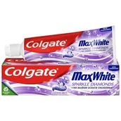 Pasty do zębów - Colgate Max White Sparkle Diamond Wybielająca Pasta do Mycia Zębów 75ml - miniaturka - grafika 1