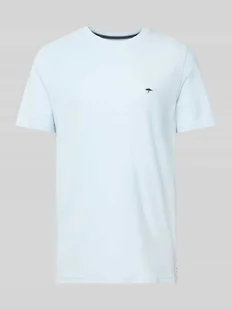 T-shirt z wyhaftowanym logo - Koszulki męskie - miniaturka - grafika 1