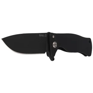 LionSteel - Nóż SR Flipper Aluminum Black / Black Blade - SR11A BB - Noże - miniaturka - grafika 2