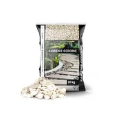 Ziemia ogrodowa - Grys Biała Marianna 8-16 mm 20 kg - miniaturka - grafika 1