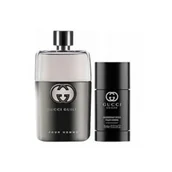 Zestawy perfum męskich - Gucci Guilty Pour Homme 90ml woda toaletowa+75g sztyft - miniaturka - grafika 1