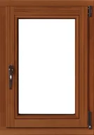 Okna - Lupol 3-szybowe fasadowe lakier kolor afromozja O4 90 RU 565x835 mm - miniaturka - grafika 1