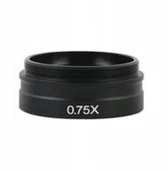 Mikroskopy i lupy - OBIEKTYW SOCZEWKA BARLOWA 0,75X M42 DO MIKROSKOPU CYFROWEGO ROSFIX EARTH - miniaturka - grafika 1