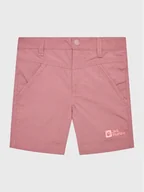 Spodenki damskie - Jack Wolfskin Szorty materiałowe Sun 1605614 Fioletowy Regular Fit - miniaturka - grafika 1