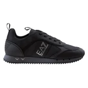 Buty sportowe męskie - Męskie Buty EA7 EMPORIO ARMANI BLACK&WHITE CORDURA X8X027XK219Q226 – Czarny - miniaturka - grafika 1