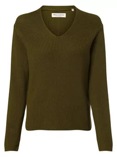 Marc O'Polo - Sweter damski, zielony - Swetry damskie - miniaturka - grafika 1