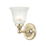 Lampy ścienne - Elstead Lighting Bathroom Austen1 Polished Brass BATH/AUSTEN1 PB Elstead kinkiet łazienkowy IP44 stylowy BATH/AUSTEN1 PB) - miniaturka - grafika 1