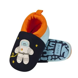 Kapcie niemowlęce SOXO z astronautą i rakietą - 16–18 - Kapcie damskie - miniaturka - grafika 1
