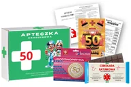 Zestawy upominkowe - Prezent na 50 Urodziny dla Kobiety Przyjaciółki Kartka Pamiątka Czekolada - miniaturka - grafika 1