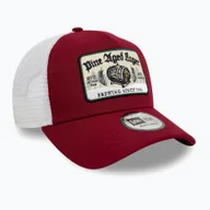 Czapki damskie - Czapka z daszkiem New Era NE Vintage Trucker dark red WYSYŁKA W 24H 30 DNI NA ZWROT - miniaturka - grafika 1