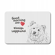 Podkładki pod mysz - Fiński lapphund Podkładka pod mysz myszkę Grafika - miniaturka - grafika 1
