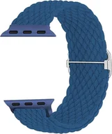Akcesoria do smartwatchy - PASEK DO ZEGARKA APPLE WATCH 38/40/41mm iWatch 8/7/6/5/4/3/2/1/SE NIEBIESKI - miniaturka - grafika 1