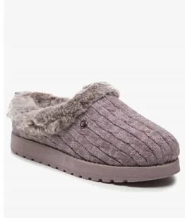 SKECHERS KAPCIE WSUWANE OCIEPLANE DOMOWE 41 J_A - Kapcie damskie - miniaturka - grafika 1