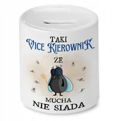 Skarbonki - Skarbonka Dla Vice Kierownika na Urodziny Prezent z Nadrukiem ze Zdjęciem - miniaturka - grafika 1